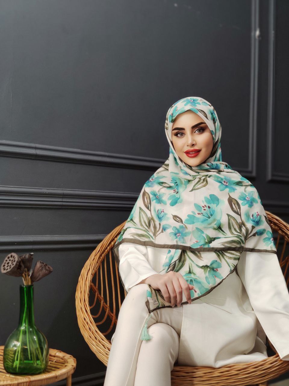 روسری نخ چهار فصل