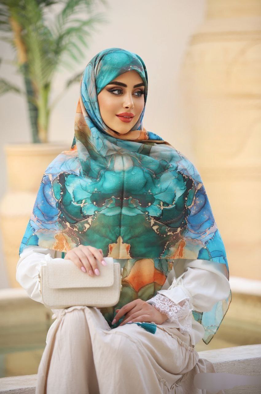 روسری نخ چهار فصل